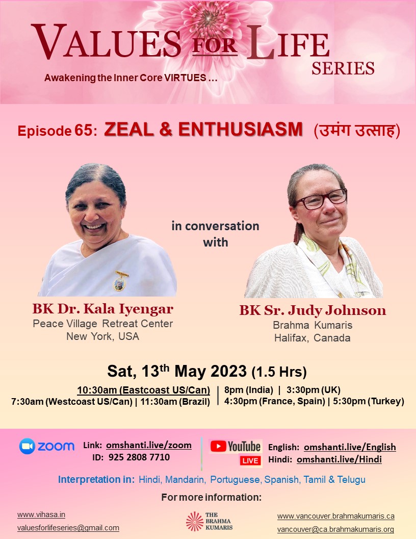 Values for Life Series | ep 65| Zeal&Enthusiasm