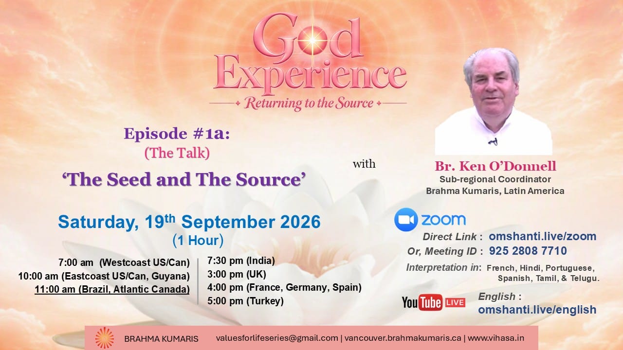 God Experience-Returning to the Source-Episode #1a-The Seed&The Source - The Talk