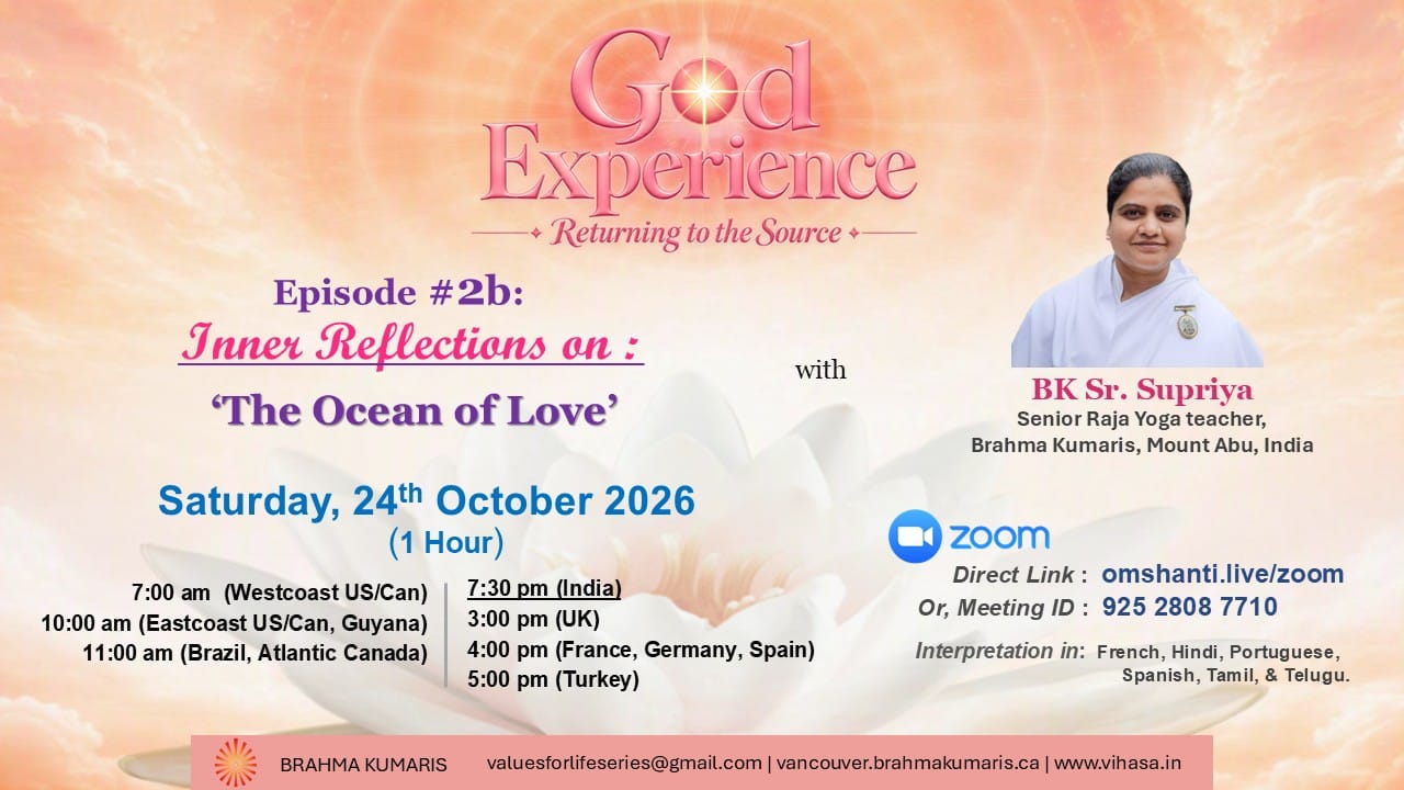 God Experience-Returning to the Source-Episode #2b-Ocean Of Love - inner reflections